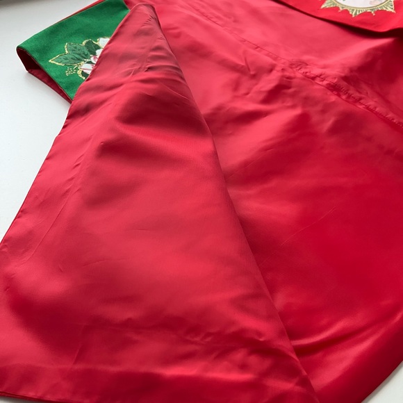 Handmade Unique Christmas Vest with Angel Appliqués - Picture 7 of 15